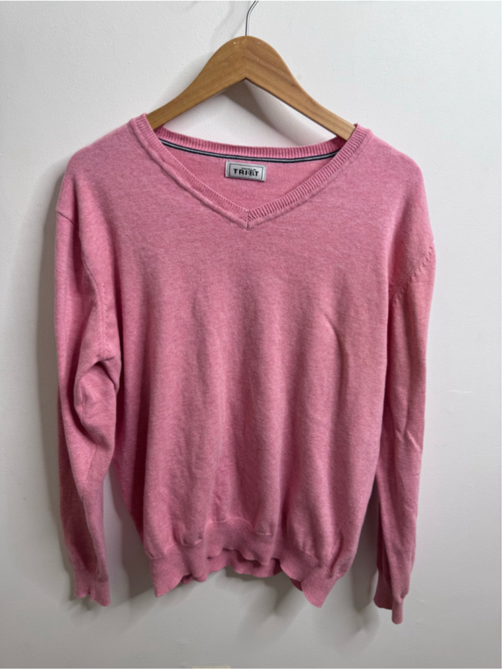 House of Triot Pink Pullover Sweater